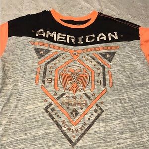 Mens American Fighter tee 4XL
